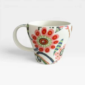 Flower Print Tea Cup